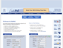 Tablet Screenshot of fishpal.com